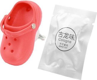 OEM Clip Para Ventilador De Coche Con Forma De Sandalia, Antifatiga, Difusi&oacute;n De Aire Fr&iacute;o, Rojo