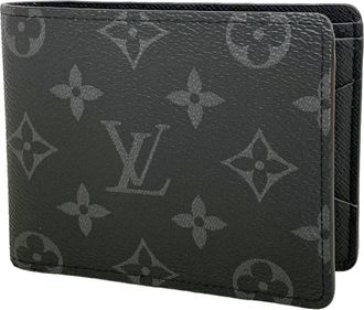 Louis Vuitton Black Bill Wallet (Bi-Fold) (Pre-Owned)
