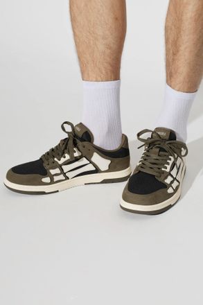 Amiri Skel Top Low Sports Shoes, Mens, Green