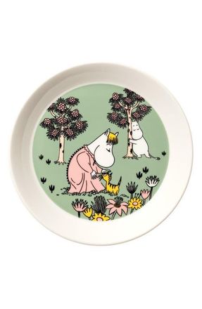 Moomin Love 7.5-Inch Porcelain Plate in Multi at Nordstrom