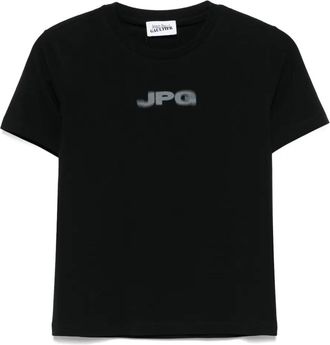 Jean Paul Gaultier T-Shirt In Cotone Elasticizzato-Donna