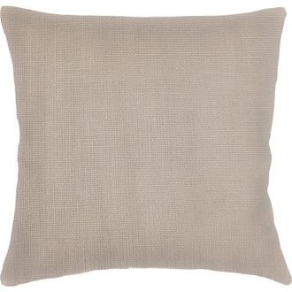 Anaya with Love So Soft Linen Euro Pillow with Down Insert in Rustic Beige at Nordstrom, Size 26X26