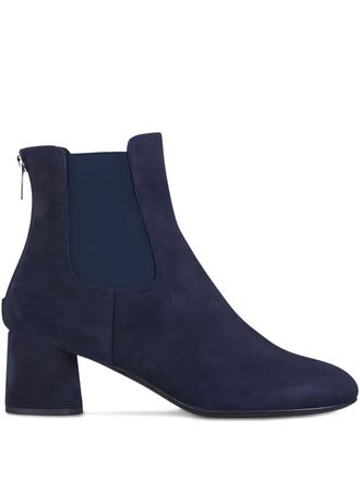 AGL Aury elasticated-panels heeled boots - Blue