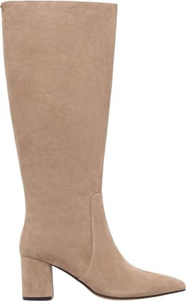 Twinset Botas Altas de Ante - Shoes - Mujer - Beige - 38 EU