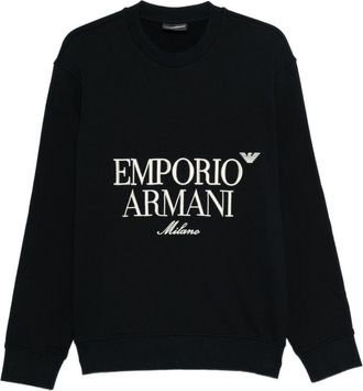 Emporio Armani Katoenen sweatshirt met Emporio Armani-logo