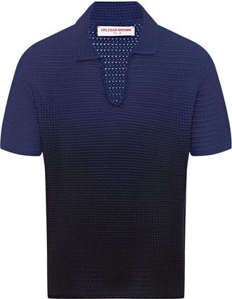 Orlebar Brown Polo Batten - Blu