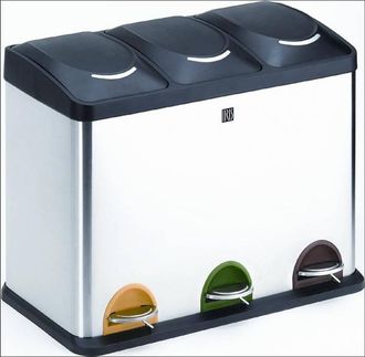 Iris Cubo Reciclaje 3 Compart.45l.2399-i
