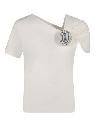 Giuseppe Di Morabito cotton top - White