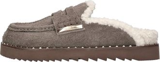 Ash Genda Slipper-Mule - Dames - Pantoffels - Bruin - 38 EU - Su&egrave;de - Schoenen