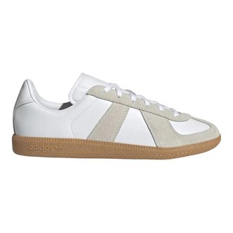adidas Witte Leren Sneakers Veters Rubberen Zool - Heren - Skateschoenen - Wit - 39 EU - Fitness