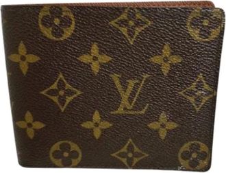 Louis Vuitton Pre-owned Wallets, female, Brown, Size: ONE SIZE Pre-owned Canvas wallets