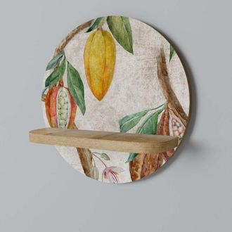 OEM Frutos De Cacao Estante Redondo