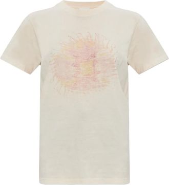 Isabel Marant T-shirt con grafica - Toni neutri