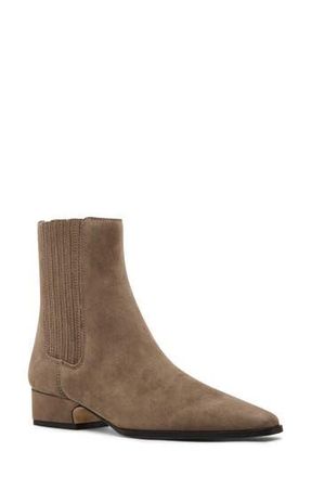 Steve Madden Dorothea Bootie in Grey Suede at Nordstrom Rack, Size 6