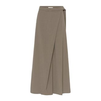 Inwear Broeken, Dames, Grijs, 3Xl, Leer, Haisly IW Pant