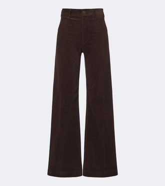 Polo Ralph Lauren Cotton corduroy flared pants