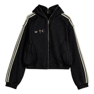 adidas x THUG CLUB TEAMGEIST Hooded Jacket Black KC2209
