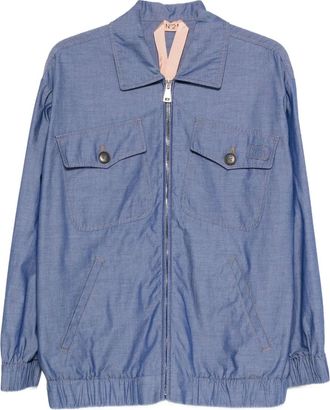 N°21 Denim jack met zak - Blauw