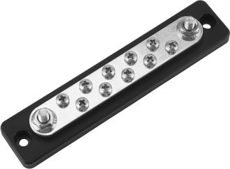 OEM Bloques De Terminales El&eacute;ctricos De Doble Fila Con Barra Colectora De 150 A Y 10 Puntos, Adecuados Para Veh&iacute;culos Recreativos Y Aplicaciones Marinas