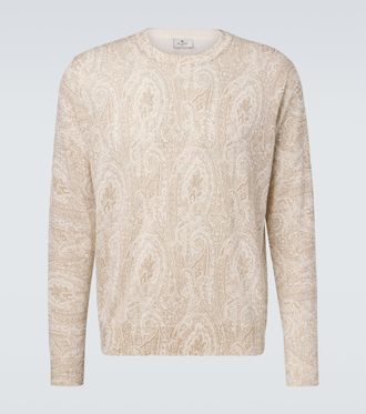 Etro Pullover in cotone e seta