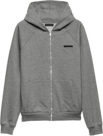 Prada Felpa con zip - Grigio