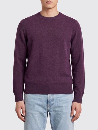 Brunello Cucinelli Pullover girocollo in cashmere con bordi a costine