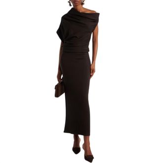 Staud Mabel Dress In Earth