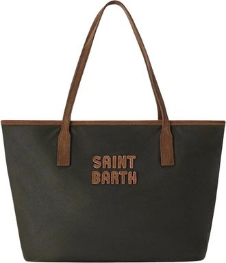 MC2 Saint Barth Medium City Tote - - Bags - Donna - Verde - ONE SIZE