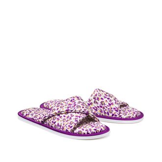 La Redoute Collections Bedrukte pantoffels voor binnen