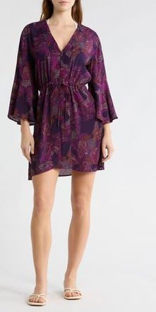 Maaji Cover-Up Caftan in Purple at Nordstrom Rack, Size Medium