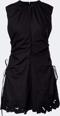 Sir. Klara ruched cotton minidress