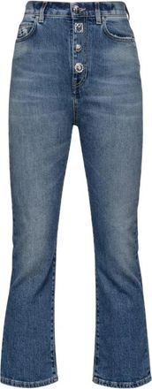 Pinko Belen Boot Cut Jeans - Dames - Cropped Jeans - Blauw - W27 - Jeans