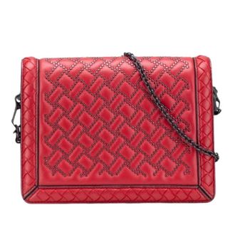 Bottega Veneta Borsa a tracolla in pelle intrecciata Pre-owned - - Pre-owned - Donna - Rosso - ONE SIZE