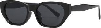Generic Mens And Womens Outdoor Sunglasses Vacation Small Frame Decorative Sun Glasses(Black)