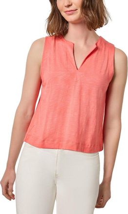 Lilla P Pleat Back Split Neck Tank