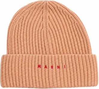 Marni M02035 Muts - unisex - Hoeden - Beige - M - Accessoires