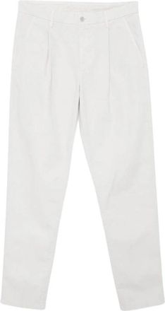 Aspesi Chino broeken - Heren - Chinos - Wit - L - Katoen - Broeken