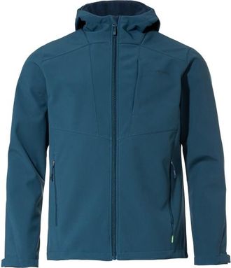 Vaude Cyclone Hooded Jacket Softshelljacke für Herren | blau