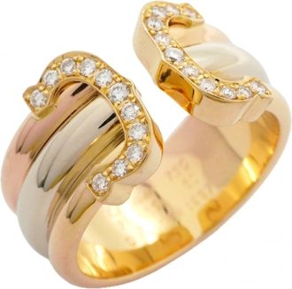 Cartier Yellow Gold (18K) Pink Gold (18K) White Gold (18K) Band Ring (Pre-Owned)