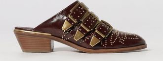 Chlo&eacute; Clogs Susanna in pelle con borchie