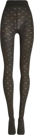 Wolford Calze Cotone Daisy - - Underwear - Donna - Marrone - L