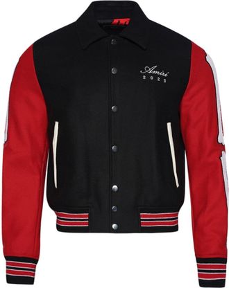 Amiri Lunar New Year Bones bomber jacket - men - Nylon - 56 - Black
