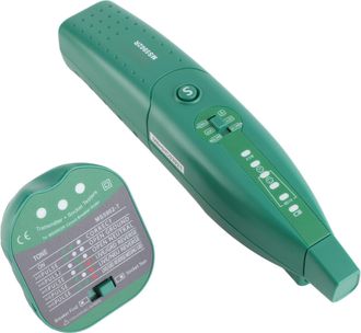 OEM Probador De Enchufes Con Linterna, Detector De Fusibles Y Disyuntores, Comprobador De Enchufes Con Advertencia De Bater&iacute;a Baja, Para Reconstrucci&oacute;n De
