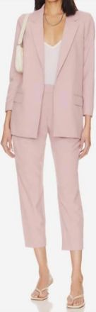 AllSaints Pullon Straight Leg Ankle Pants In Orchid Pink