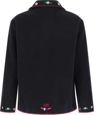 Bode Mens Blue Wool Full-Length Jacket Clothing