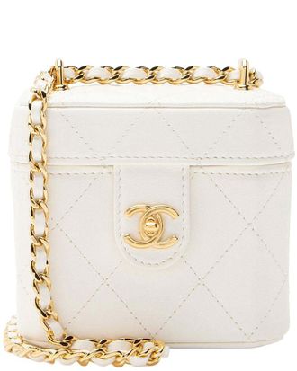 Chanel Quilted Lambskin Vanity Crossbody (Authentic Pre-Loved)