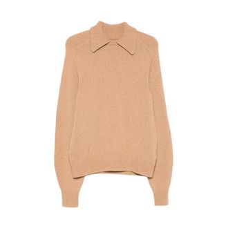 Khaite Dames, Tops, Beige, Maat: XS Wol