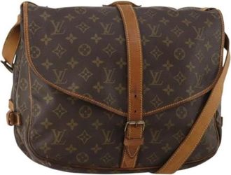 Louis Vuitton Borsa a spalla Saumur 35 Pre-owned - - Pre-owned - Donna - Marrone - ONE SIZE