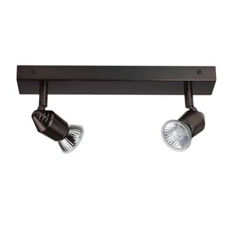 Netlighting Bomba 2 Light Twin Spotlight Bronze