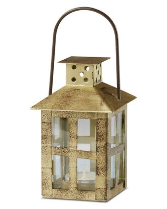 Kate Aspen Small Vintage Antique Distressed Lantern
